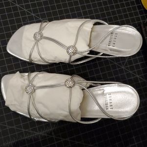 Stuart Weitzman Sliver Trixie High Heels 5"